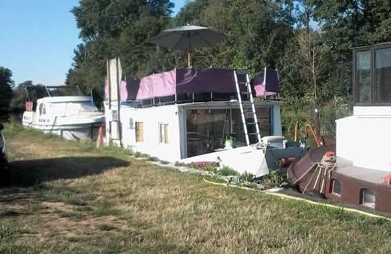 Bateau Houseboat Camille Hotell Donchery Exteriör bild